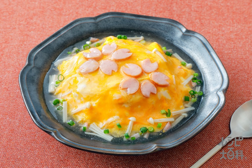 合格！あんかけオムライス