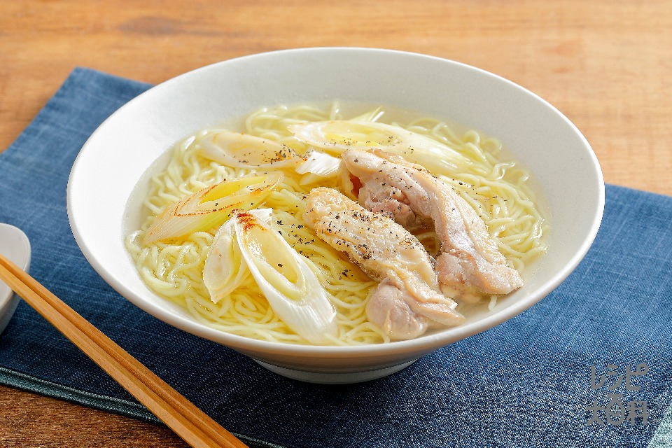 鶏ねぎ塩ラーメン