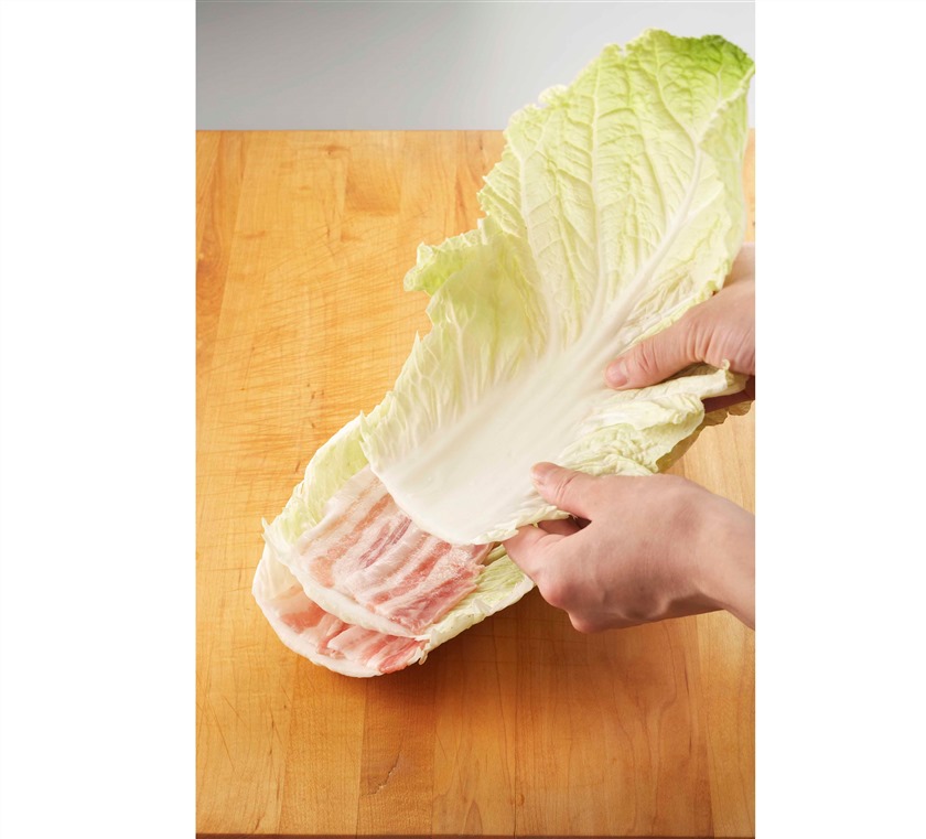 だし香る　豚バラと白菜の重ね鍋の作り方_0_1
