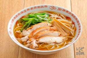 岡山風 鶏ラーメン