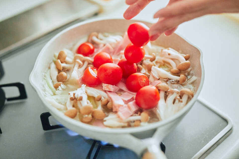 お鍋１つでお手軽！うま塩スープパスタの作り方_1_1