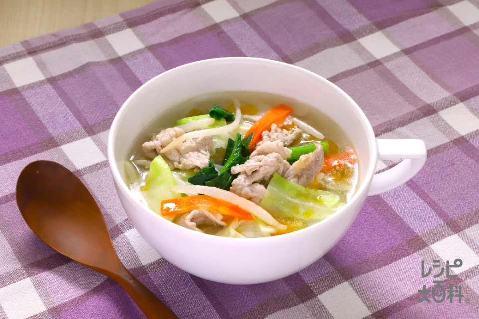 超簡単！満足おかずスープ