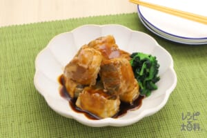 豚バラこんにゃくの角煮風