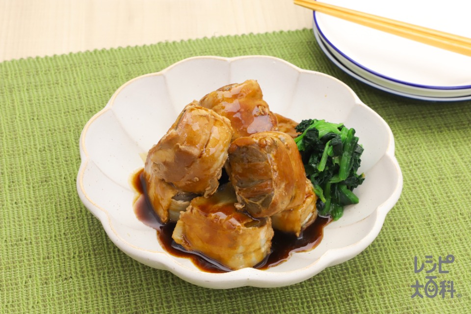 豚バラこんにゃくの角煮風