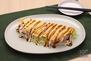 レンジでできる!とん平焼き