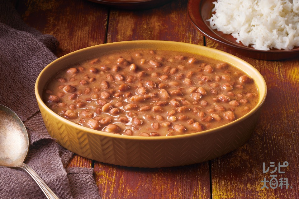 ブラジル伝統料理フェイジャオン(水+つぶしたにんにくを使ったレシピ)