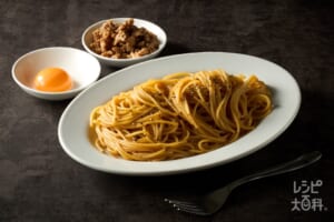 【限界麺】オイスターソースパスタ