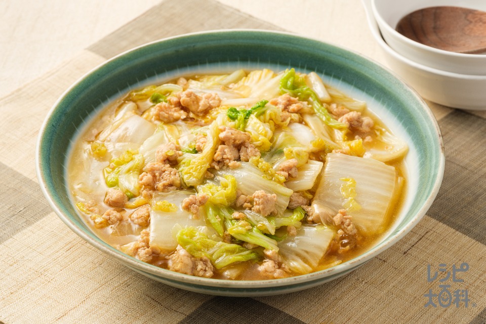 白菜のとろとろ柚子胡椒あん