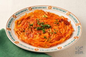 にんじんのチーズガレット
