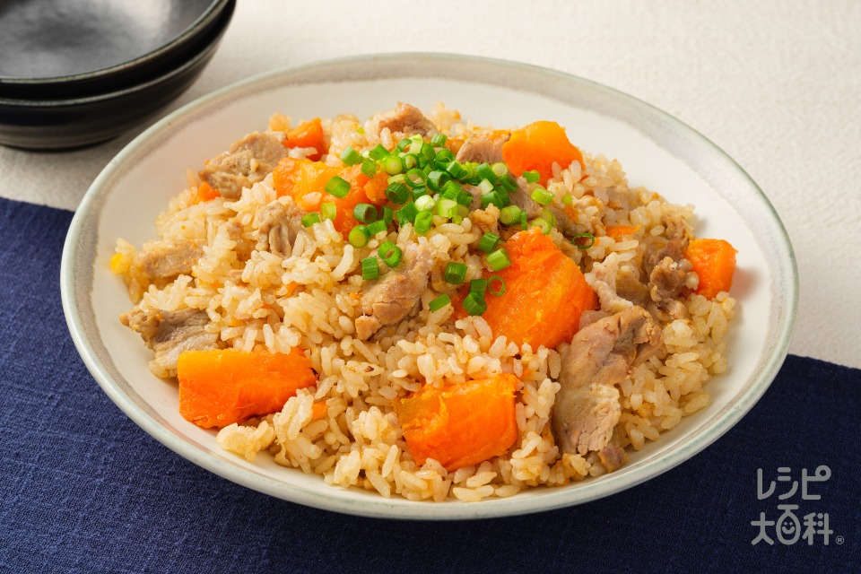 まるごとにんじんのオイスター炊き込みご飯