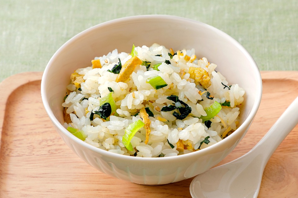 親子で！しらすと小松菜のまぜごはん（幼児食アレンジ）の作り方_2_1