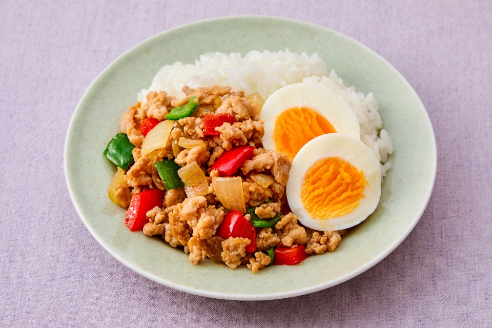 親子でガパオライス（幼児食アレンジ）の作り方_4_1