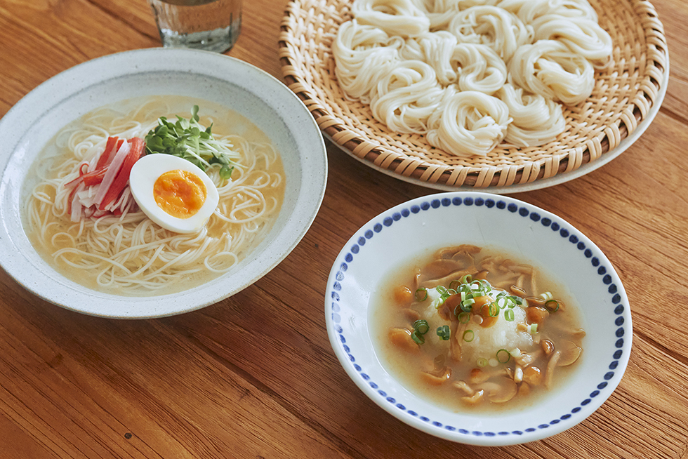 「だし」で楽しむ夏のめん！つゆをアレンジして、そうめんを楽しもう