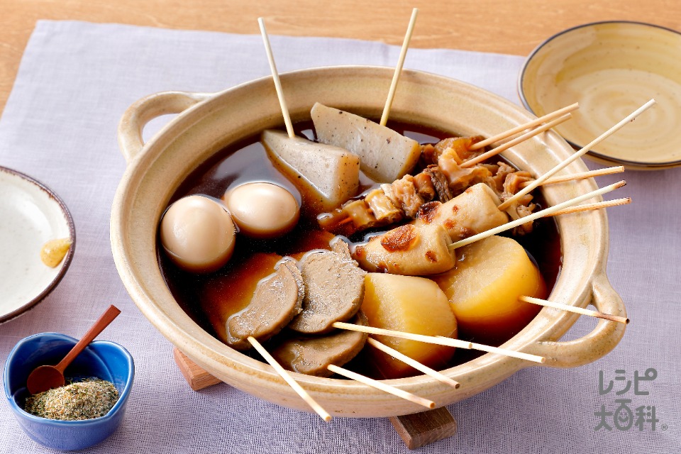 うま味がきいた　静岡おでん(大根+牛スジ肉を使ったレシピ)