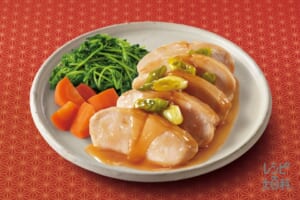 むね肉のしっとり蒸し鶏