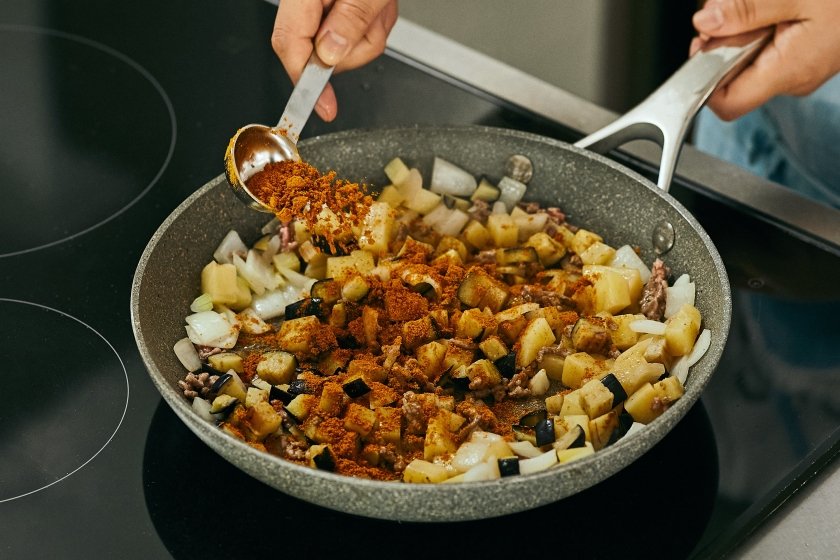 ゴロゴロ野菜の無水キーマカレーの作り方_1_1