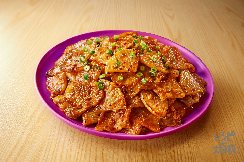 ごま担々風　豚大根炒め(豚バラ薄切り肉+大根を使ったレシピ)
