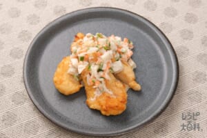 鶏ささみのチキン南蛮～ちくわのタルタルソースがけ～