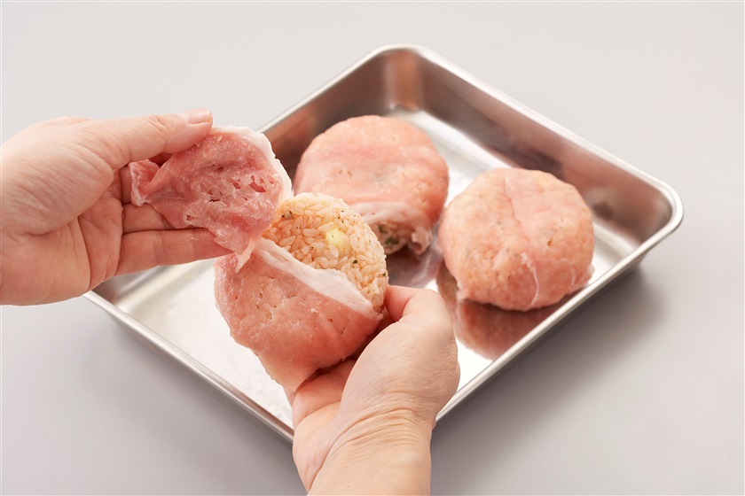 2種の肉巻きおにぎりの作り方_2_1