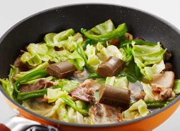 豚肉とキャベツの炒めカレーの作��り方_2_2