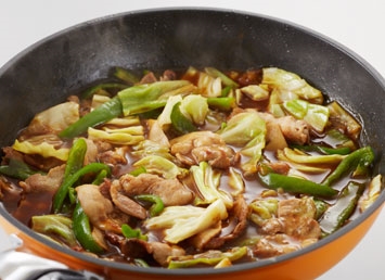 豚肉とキャベツの炒めカレーの作り方_2_4