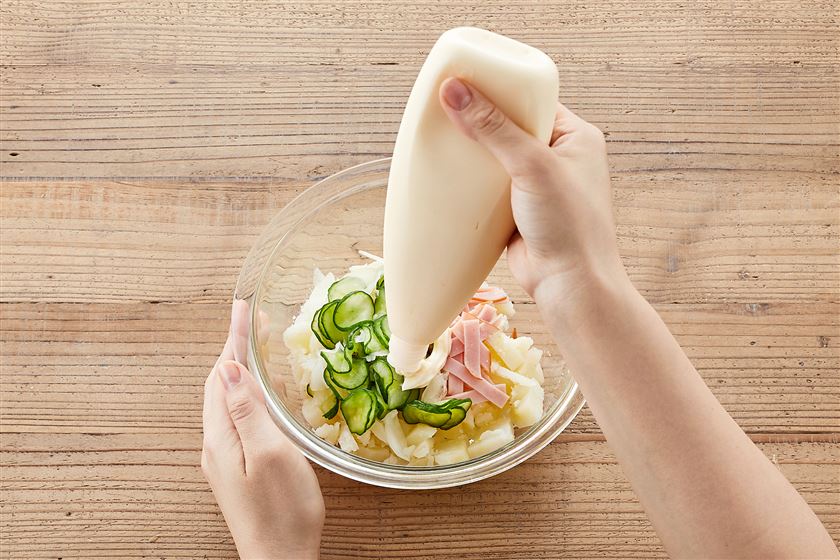 レンジで簡単！ポテトサラダの作り方_3_1
