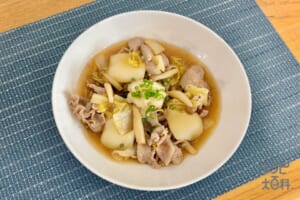 豚と餅のおろし煮