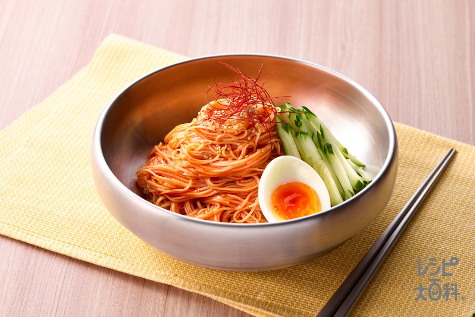 簡単！そうめんビビン麺(そうめん+「Cook Do」コチュジャンを使ったレシピ)
