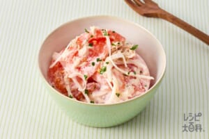 さっぱり★トマトのツナマヨレモンマリネ