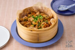 せいろ蒸し麻婆豆腐