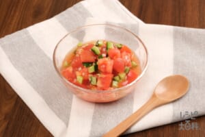 万能！やみつき！食べるトマトたれ