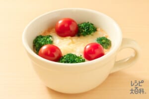 レンジで簡単♪トマトクリーミーリゾット
