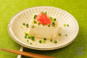 すぐできる！レンジで作る豆腐たらこ温奴