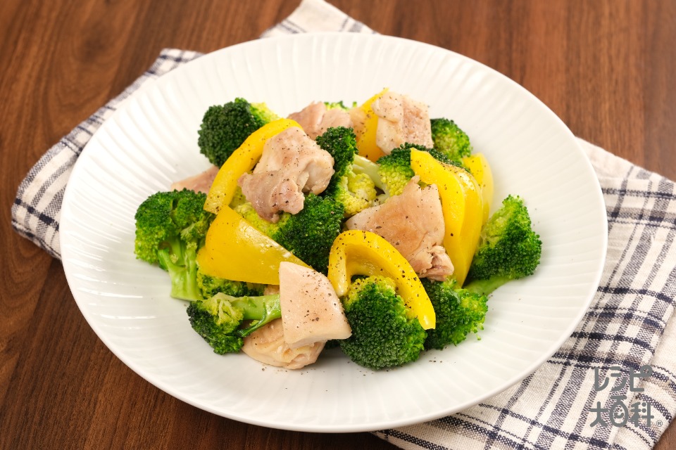 レンチン♪野菜香味チキン(鶏もも肉+「Cook Do 香味ペースト」を使 ったレシピ)