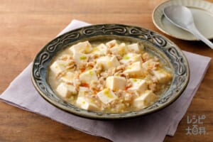 鶏白湯麻婆豆腐