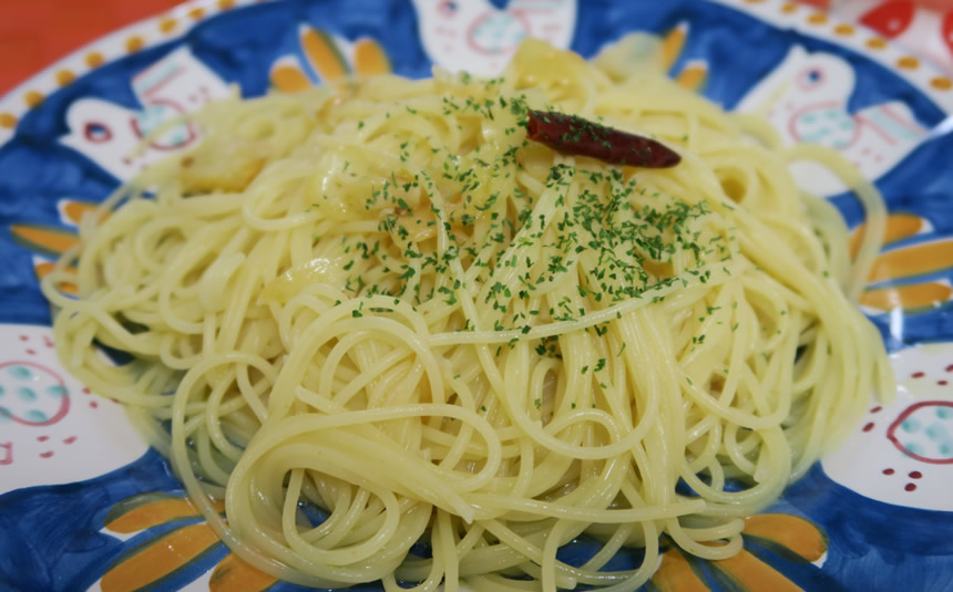 ペペロンチーノは!?